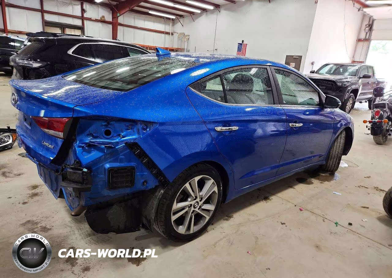 2017 Hyundai Elantra Limited VIN:KMHD84LFXHU196661 - 3