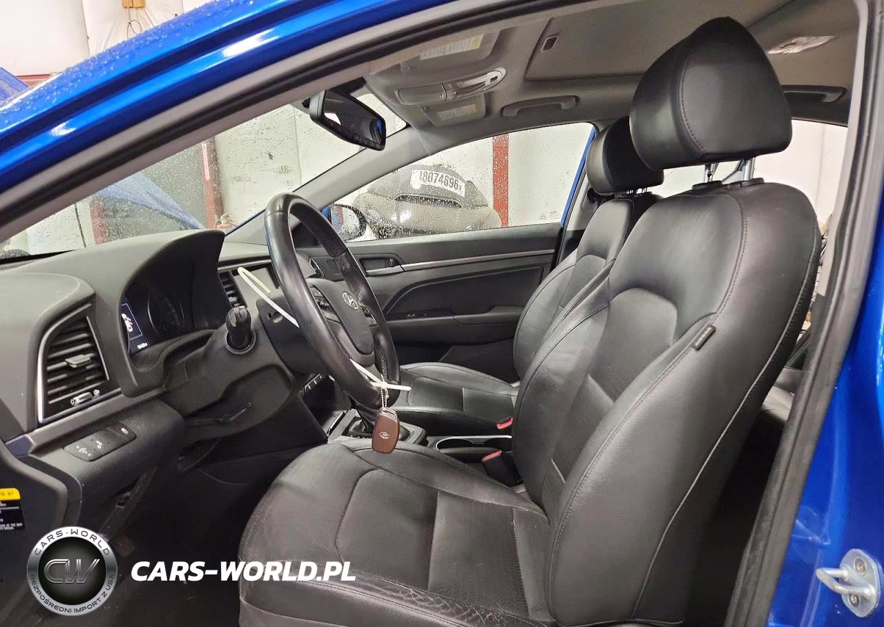 2017 Hyundai Elantra Limited VIN:KMHD84LFXHU196661 - 7