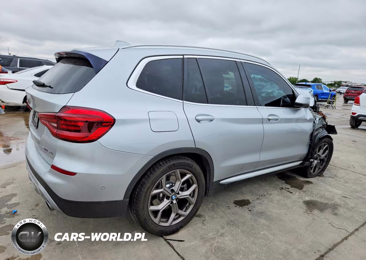 2021 BMW X3 Sdrive30I VIN:5UXTY3C06M9G76989 - 3