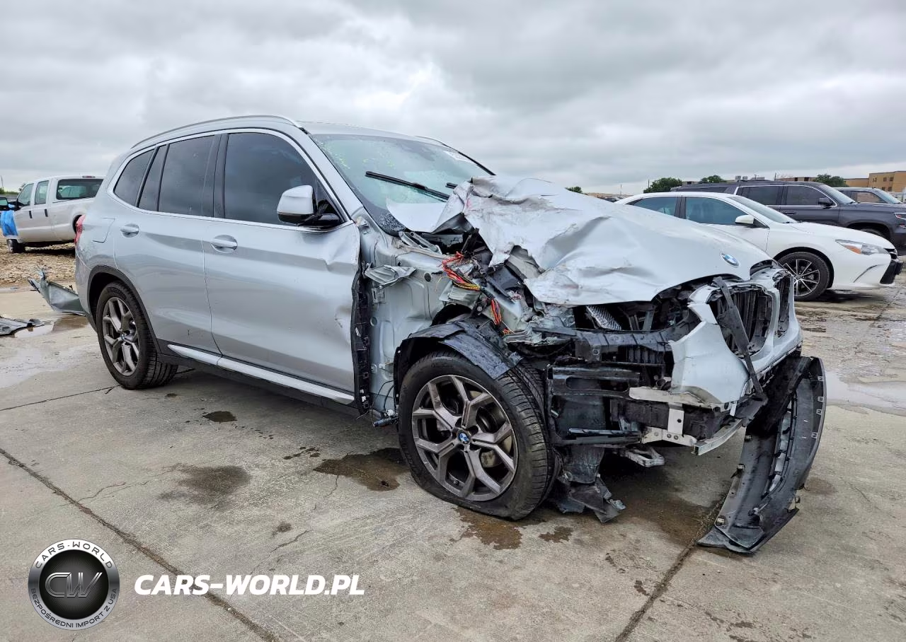 2021 BMW X3 Sdrive30I VIN:5UXTY3C06M9G76989 - 4