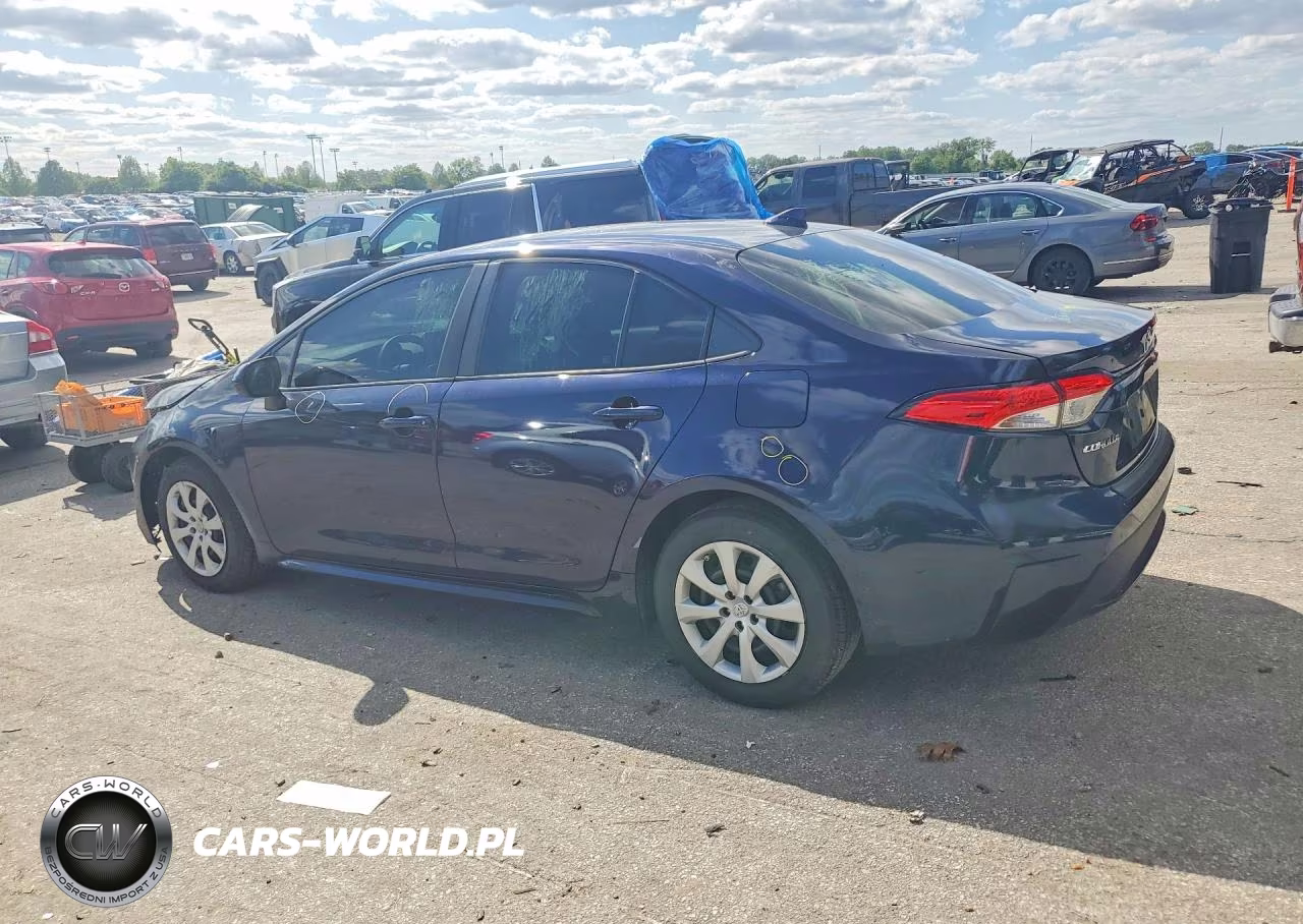 2021 Toyota Corolla Le VIN:5YFEPMAE8MP260256 - 2