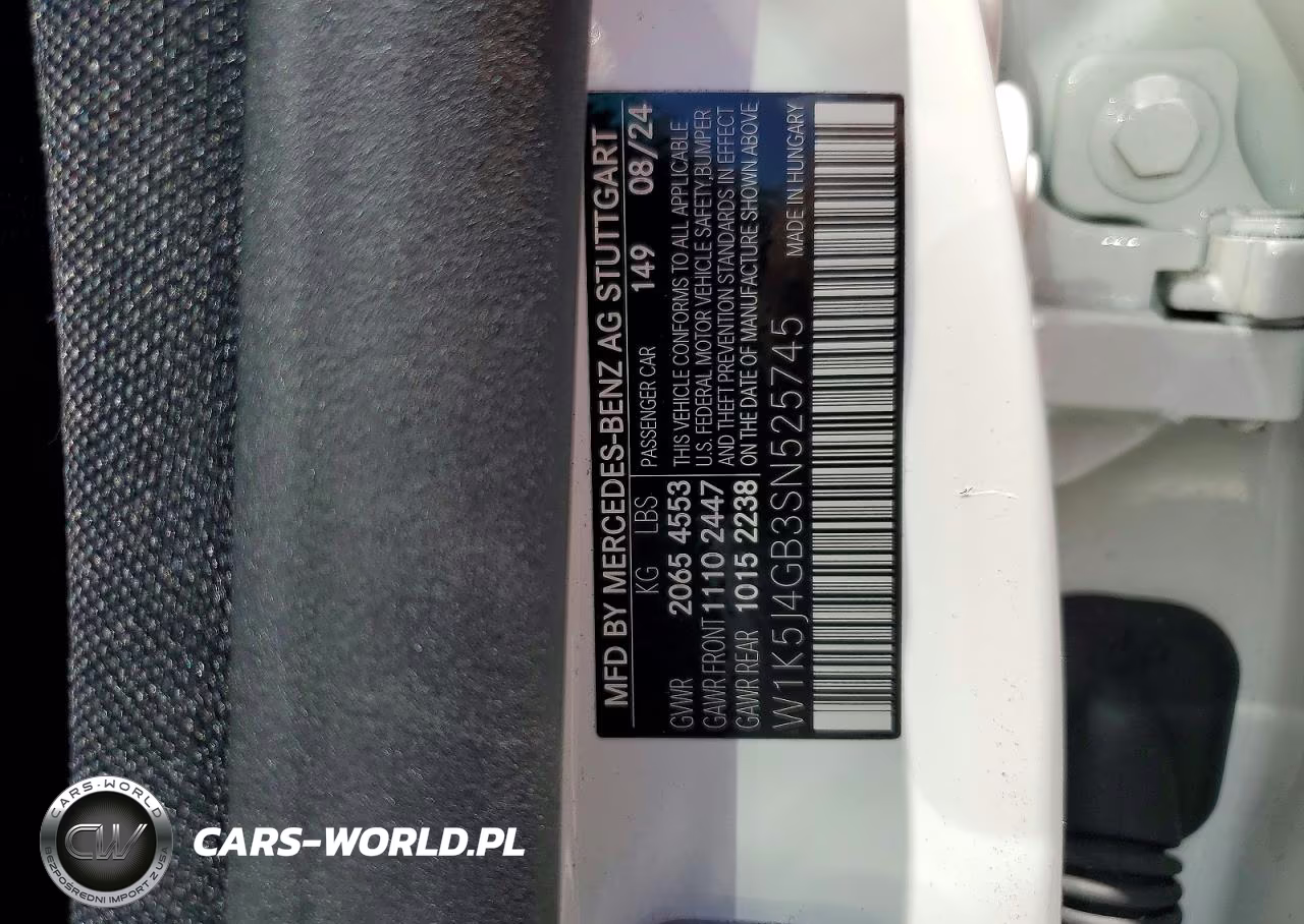 2025 Mercedes-Benz Cla 250 VIN:W1K5J4GB3SN525745 - 12