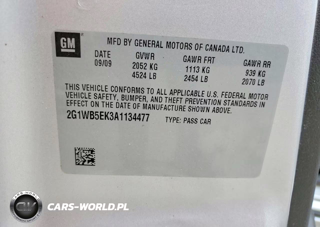 2010 Chevrolet Impala Lt VIN:2G1WB5EK3A1134477 - 13