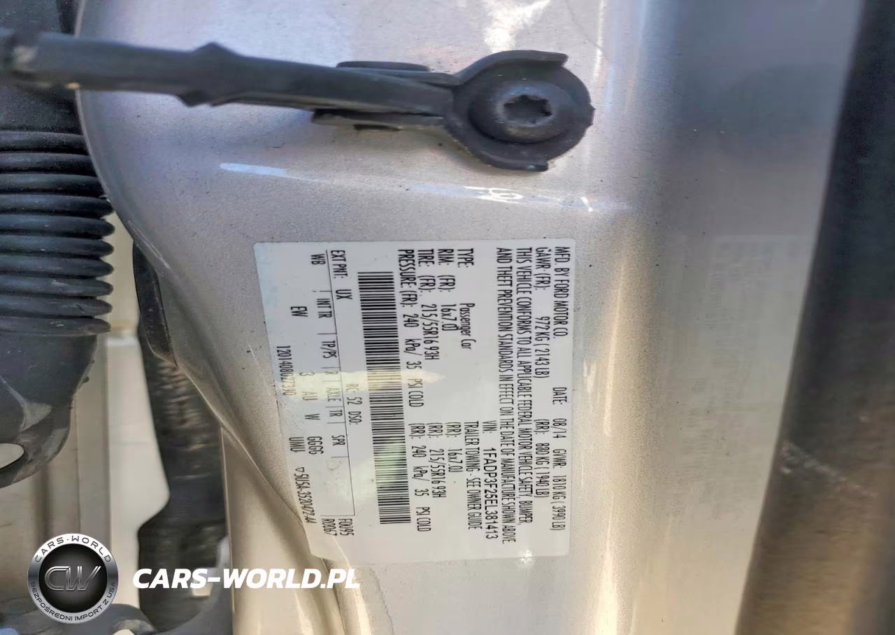 2014 Ford Focus Se VIN:1FADP3F25EL381413 - 12