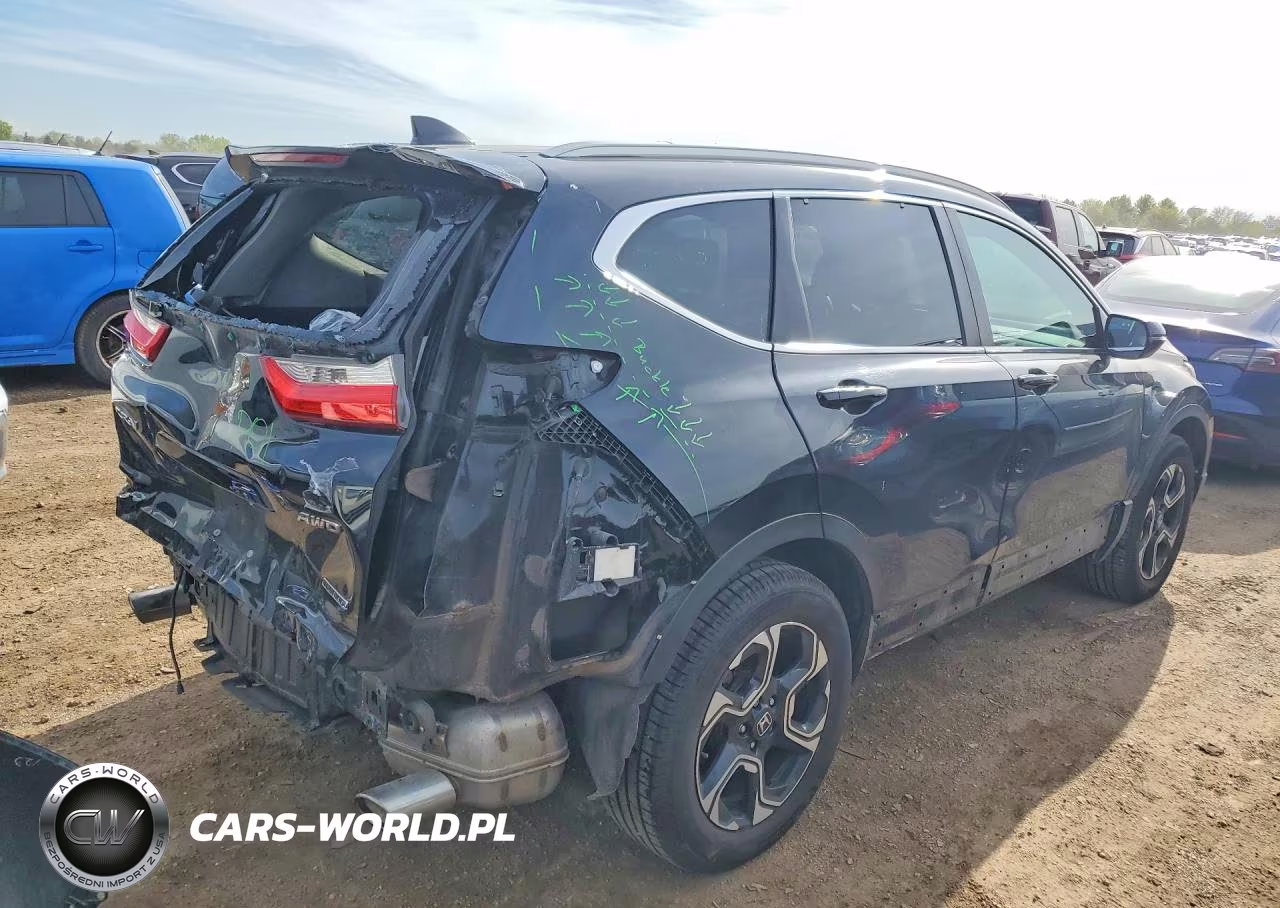 2017 Honda Cr-V Touring VIN:5J6RW2H98HL021493 - 3