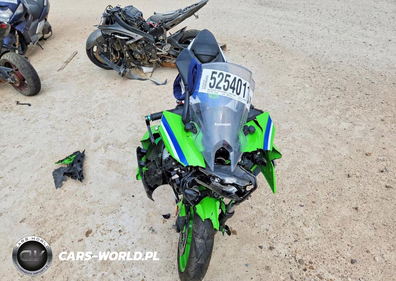 2024 Kawasaki Ex500 A VIN:ML5EXGJ19RDA21711 - 2