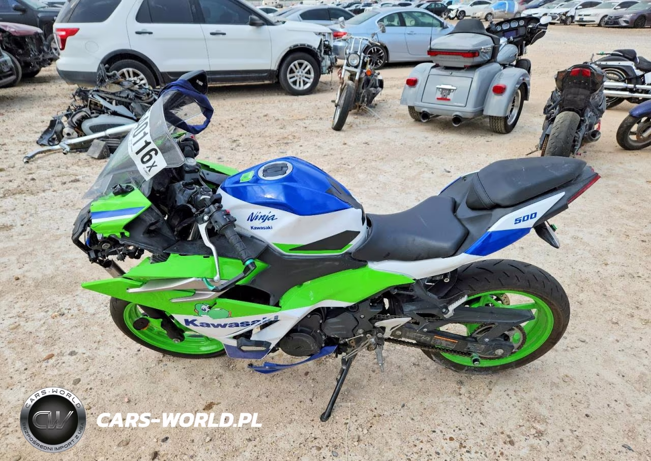 2024 Kawasaki Ex500 A VIN:ML5EXGJ19RDA21711 - 3