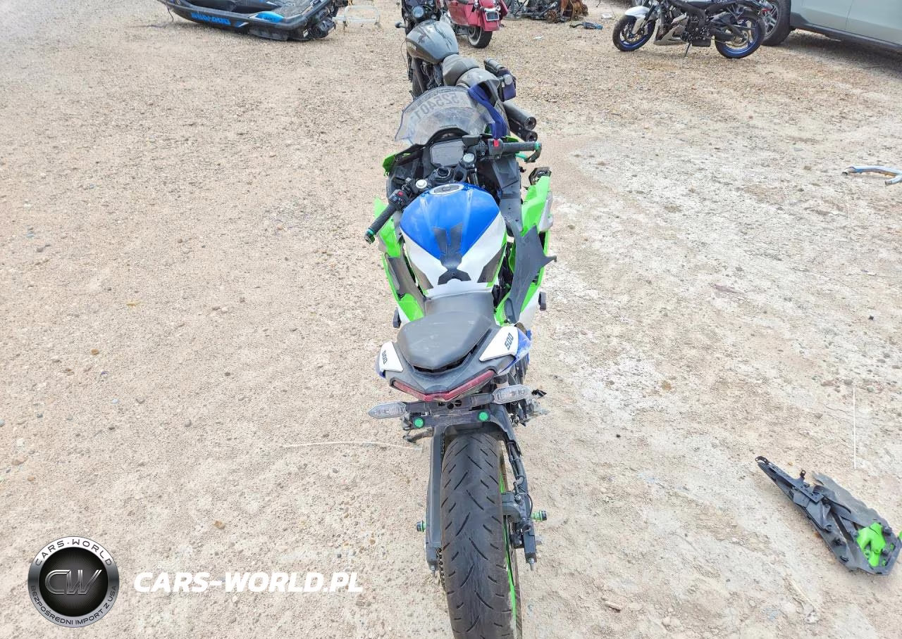 2024 Kawasaki Ex500 A VIN:ML5EXGJ19RDA21711 - 4
