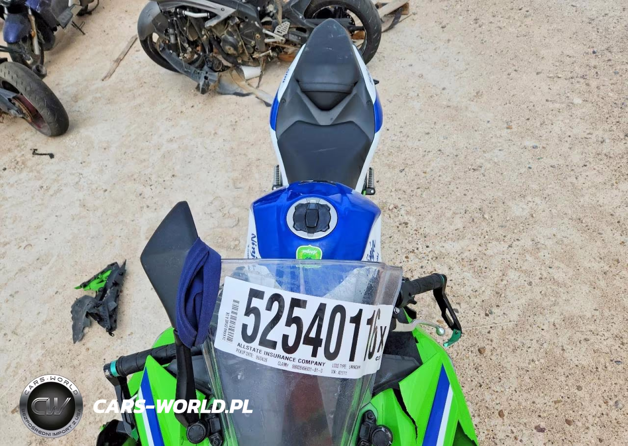 2024 Kawasaki Ex500 A VIN:ML5EXGJ19RDA21711 - 5