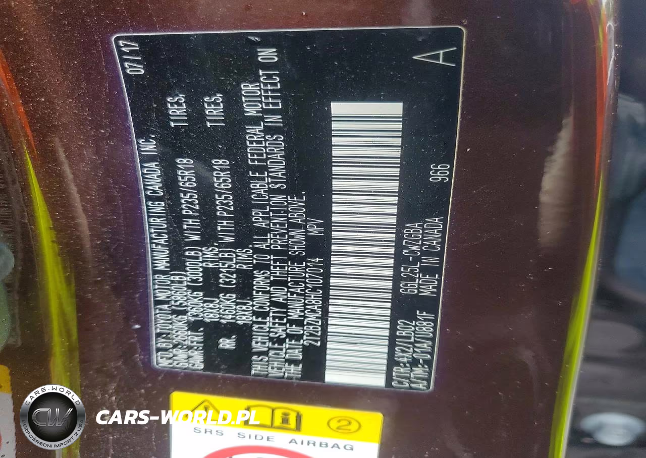 2017 Lexus Rx 350 Base VIN:2T2BZMCA8HC107014 - 12