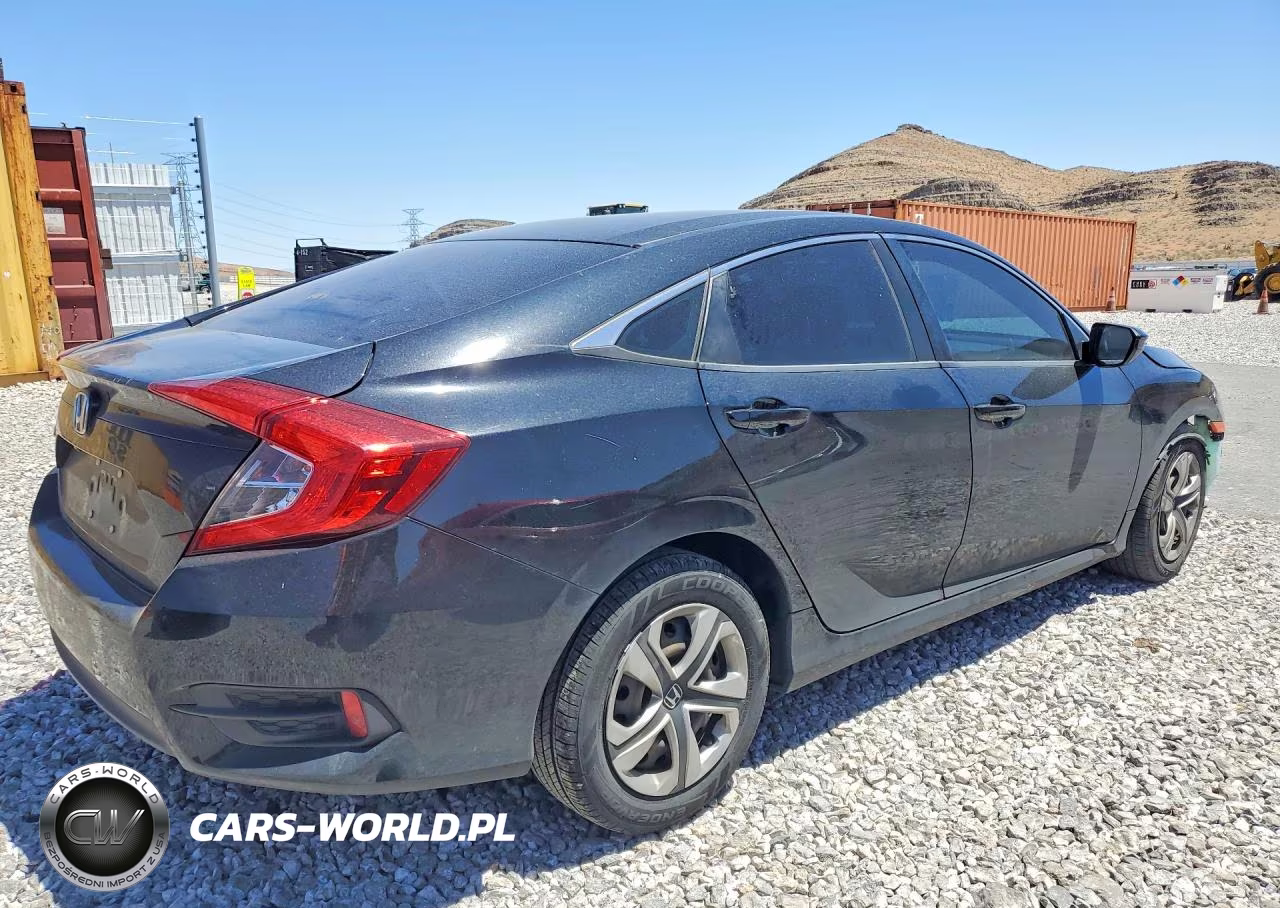 2017 Honda Civic Lx VIN:19XFC2F54HE043369 - 3
