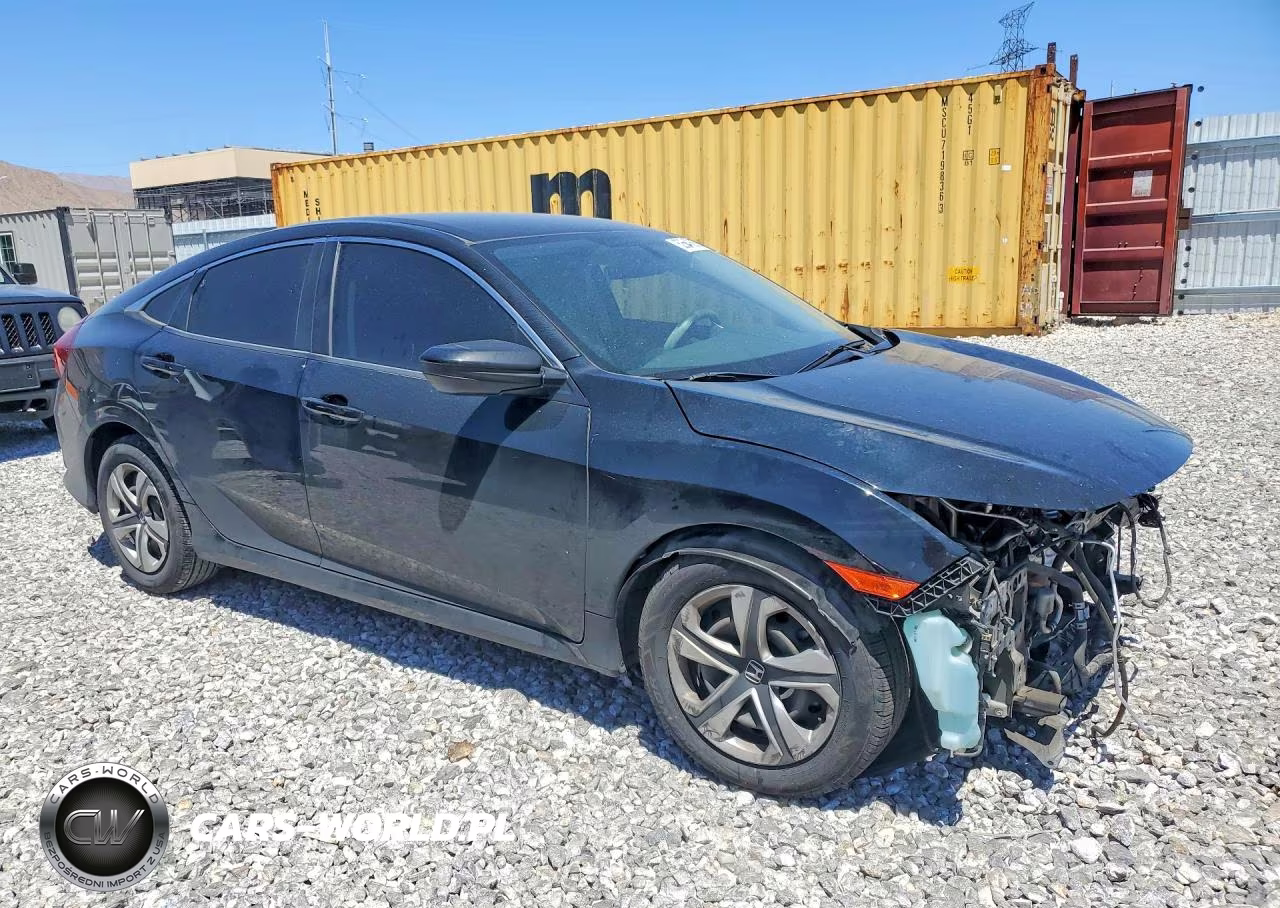 2017 Honda Civic Lx VIN:19XFC2F54HE043369 - 4