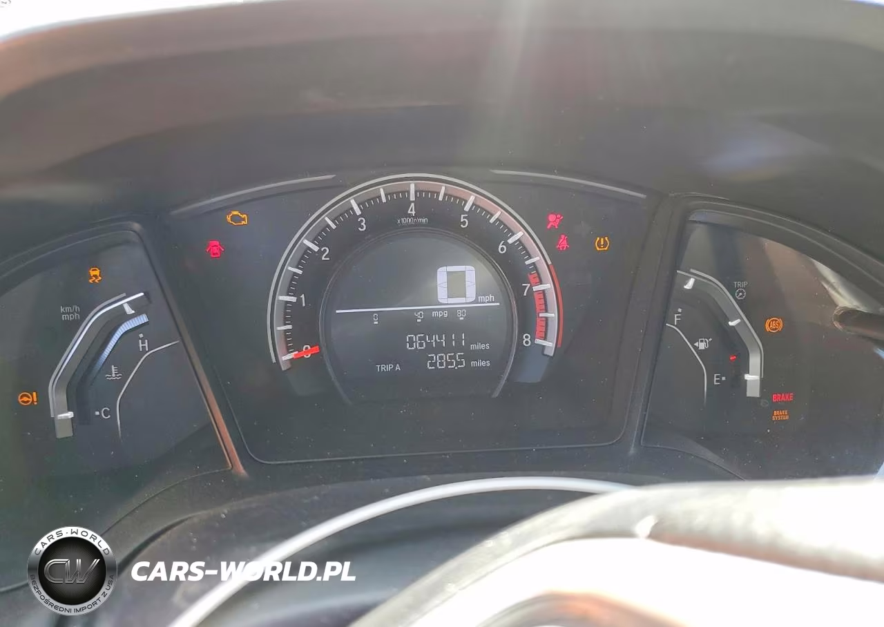 2017 Honda Civic Lx VIN:19XFC2F54HE043369 - 9