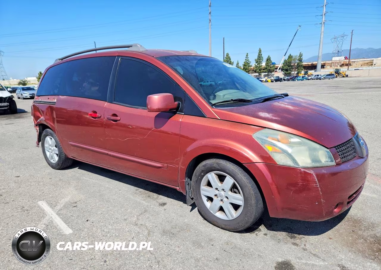 2004 Nissan Quest 3.5 S VIN:5N1BV28U34N344424 - 4