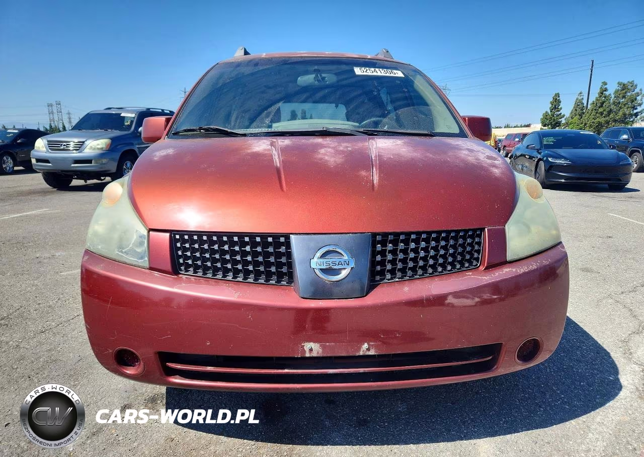 2004 Nissan Quest 3.5 S VIN:5N1BV28U34N344424 - 5