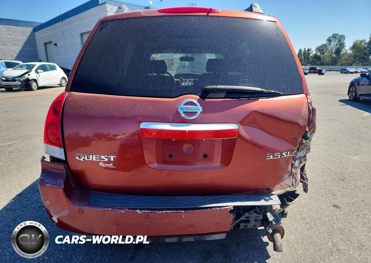 2004 Nissan Quest 3.5 S VIN:5N1BV28U34N344424 - 6