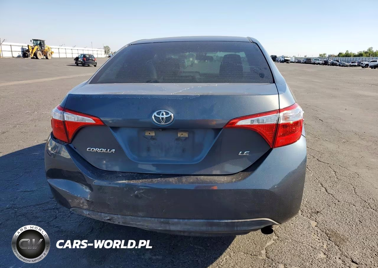 2016 Toyota Corolla Le VIN:5YFBURHEXGP419474 - 6