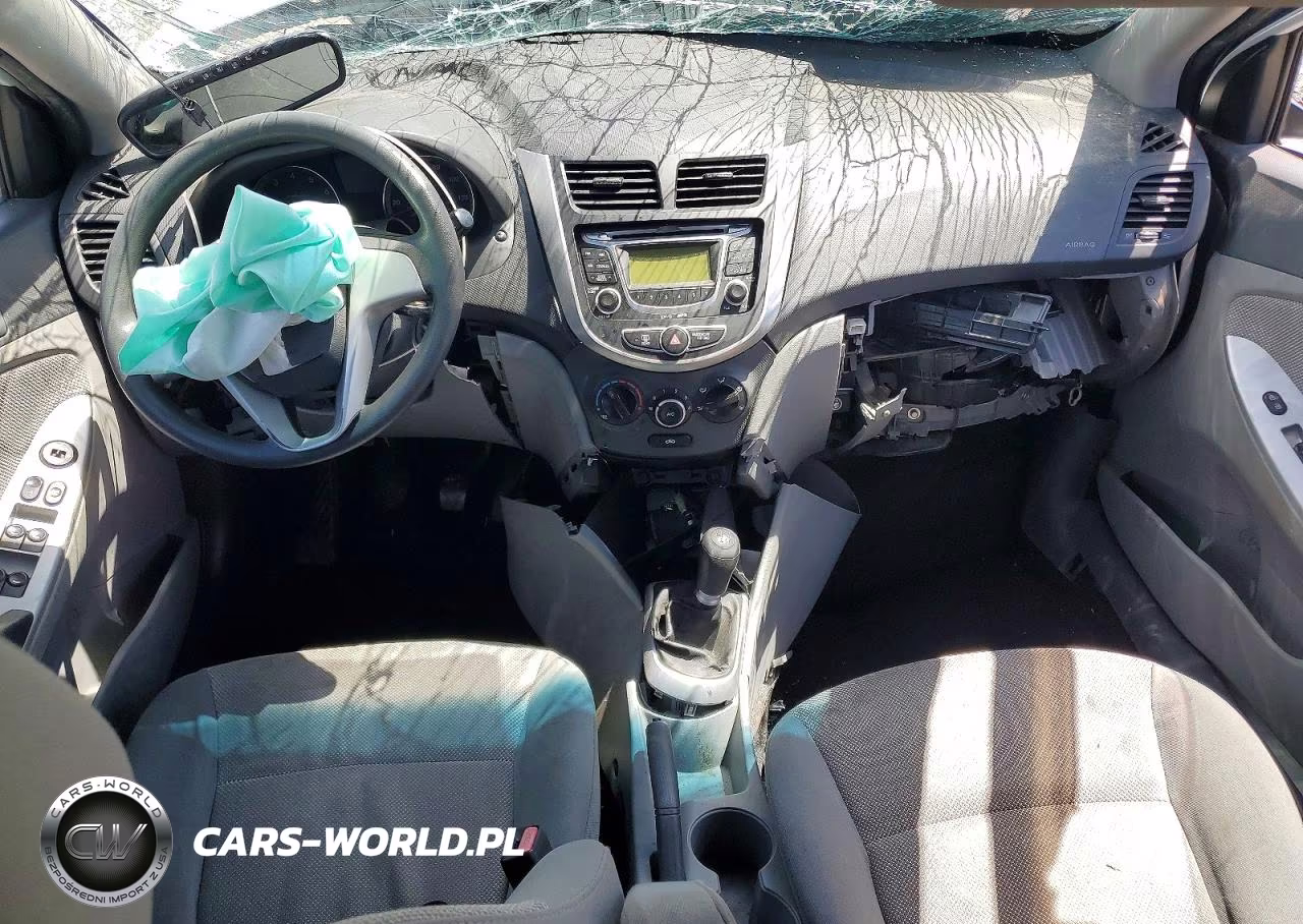 2013 Hyundai Accent Gs VIN:KMHCT5AEXDU063550 - 8