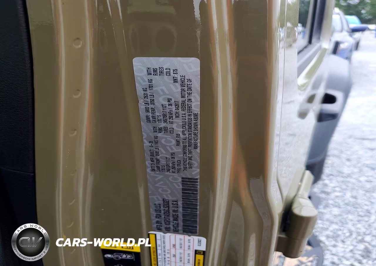 2025 Jeep Gladiator Sport VIN:1C6PJTAG5SL528327 - 12