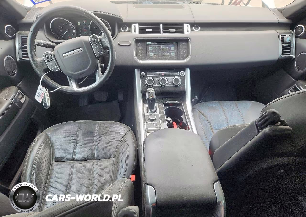 2016 Land Rover Range Rover Sport Hse VIN:SALWR2PF9GA121886 - 8