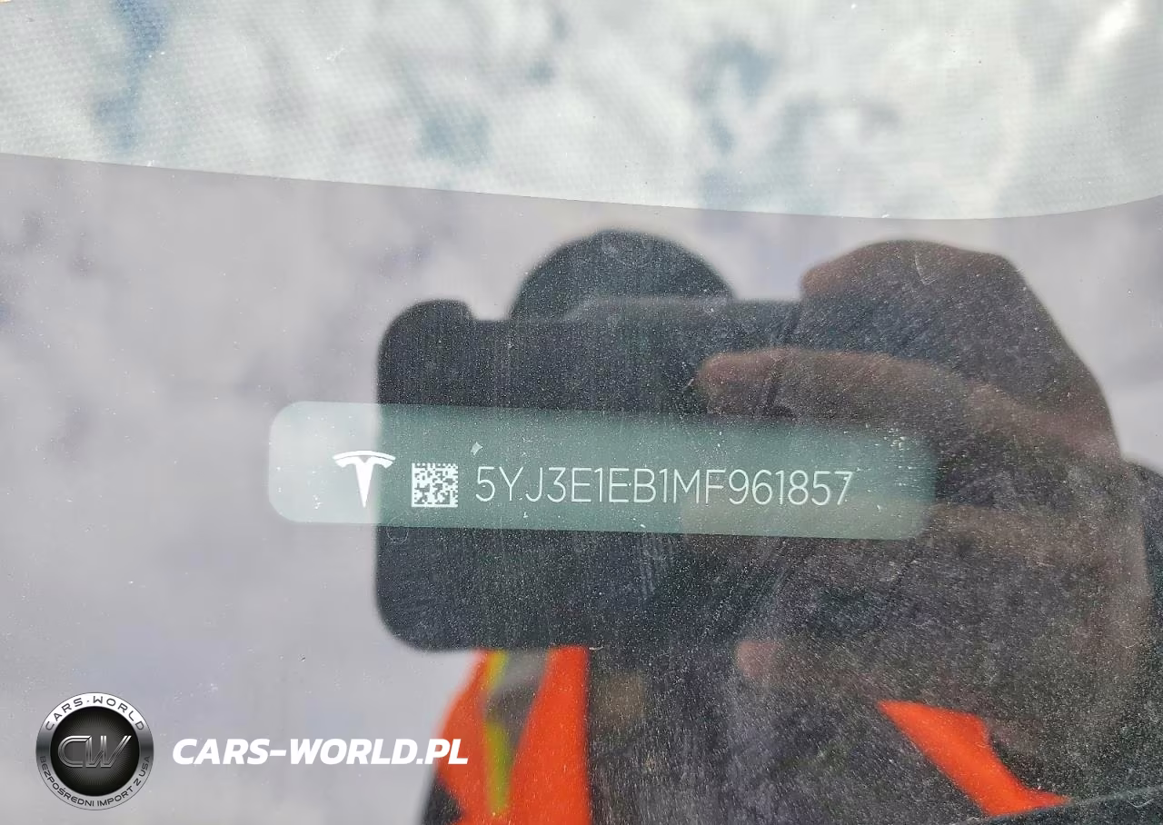 2021 Tesla Model 3 VIN:5YJ3E1EB1MF961857 - 12