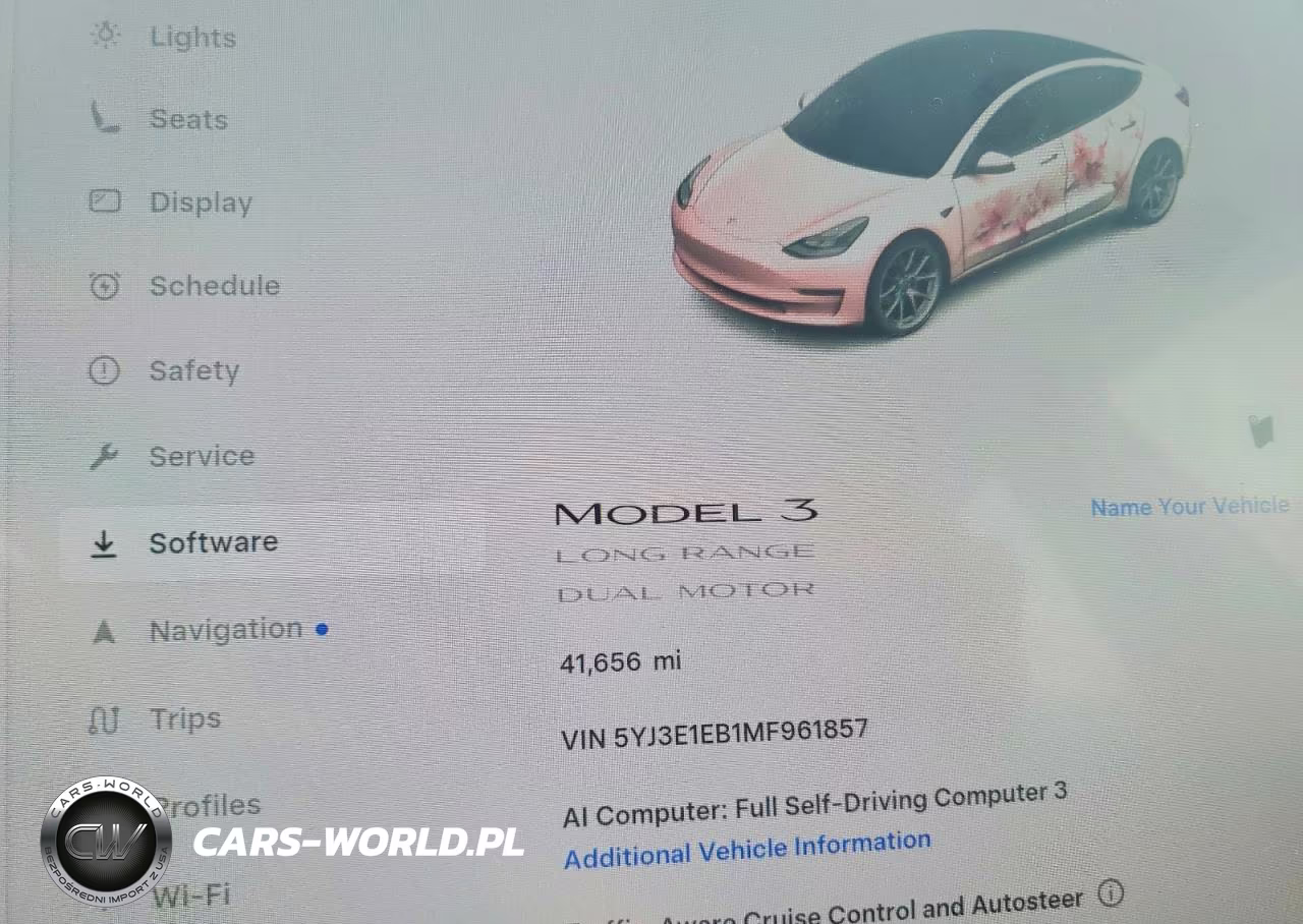 2021 Tesla Model 3 VIN:5YJ3E1EB1MF961857 - 9