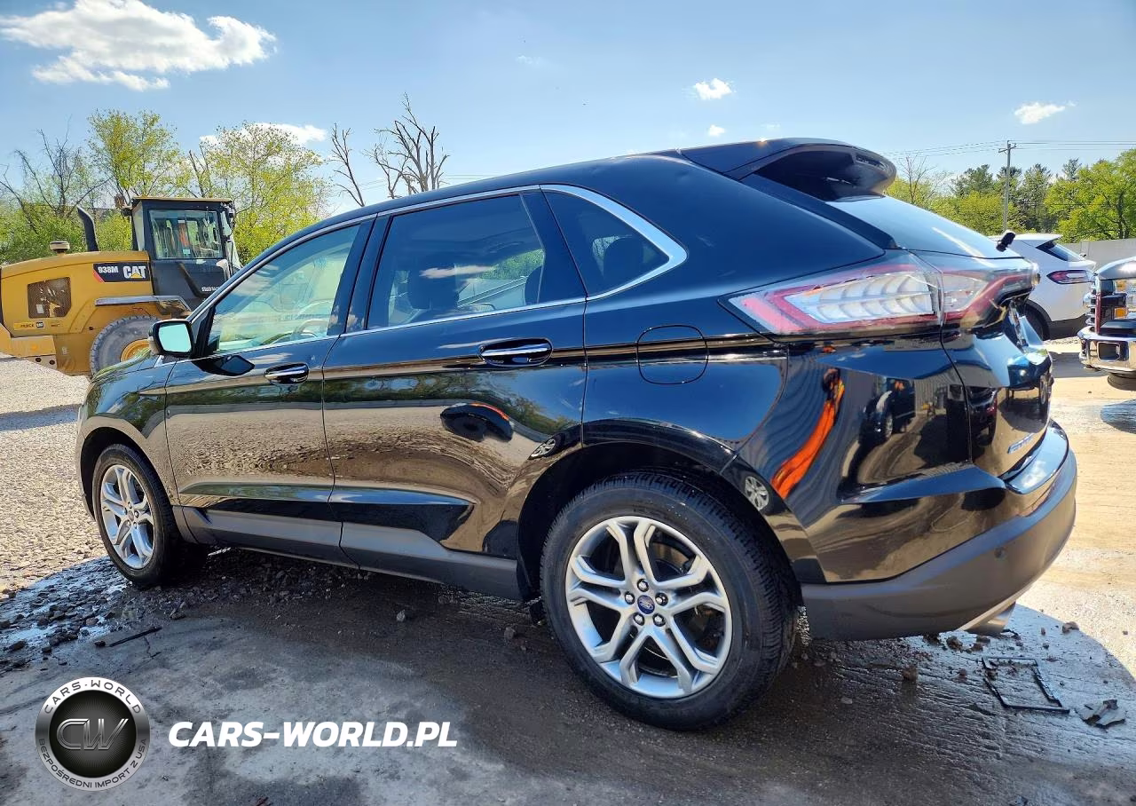 2017 Ford Edge Titanium VIN:2FMPK4K90HBB57626 - 2