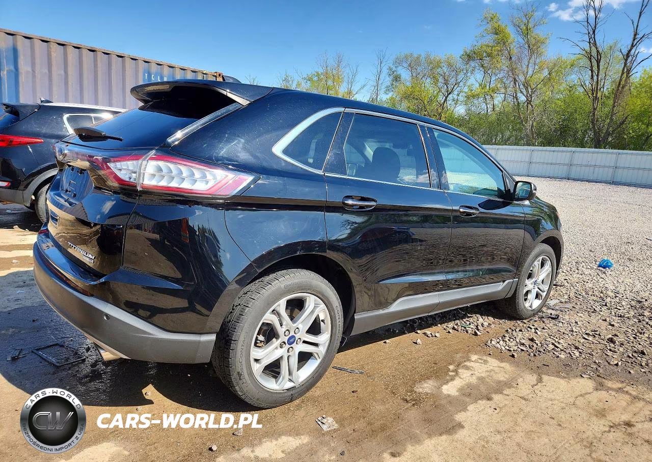 2017 Ford Edge Titanium VIN:2FMPK4K90HBB57626 - 3