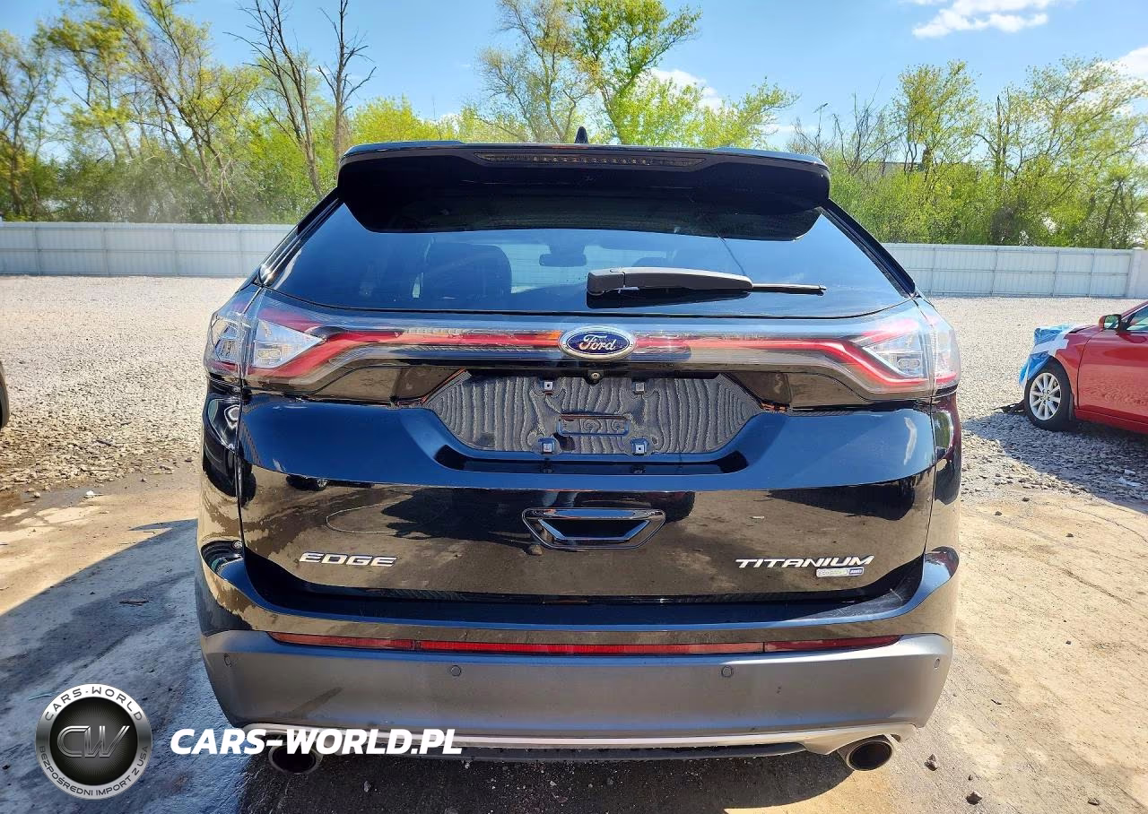 2017 Ford Edge Titanium VIN:2FMPK4K90HBB57626 - 6
