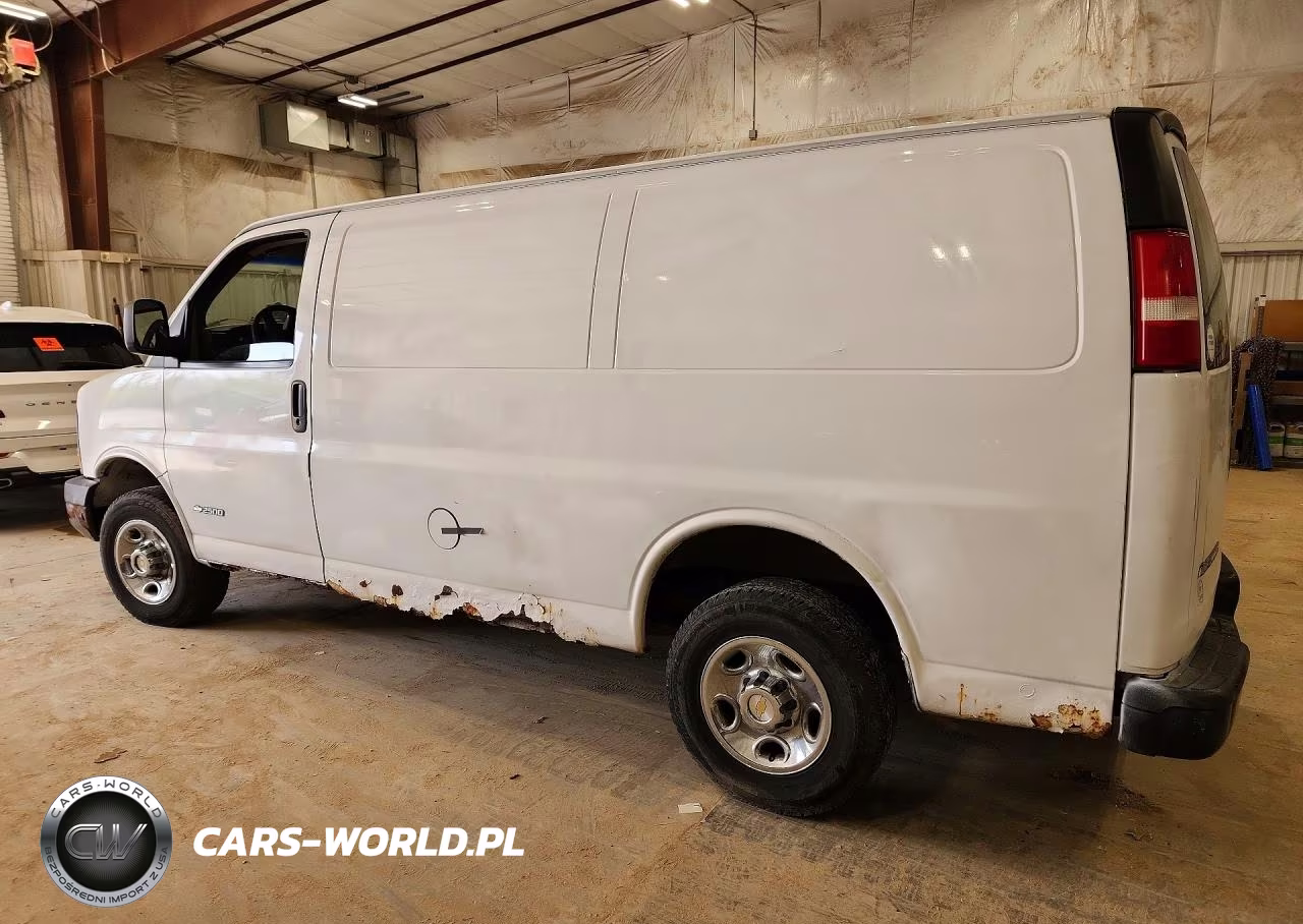 2005 Chevrolet Express 2500 Delivery Van VIN:1GCGG25U451119043 - 2