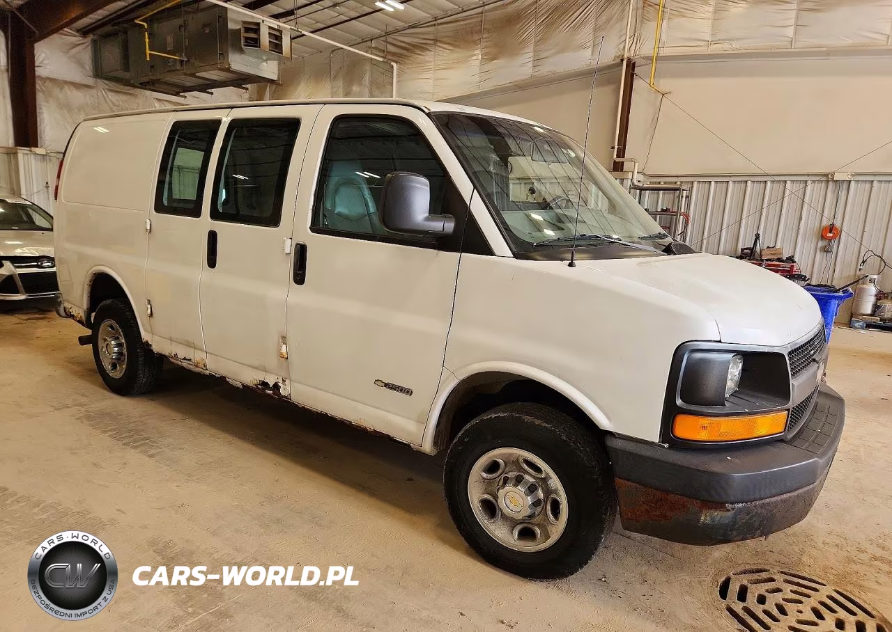 2005 Chevrolet Express 2500 Delivery Van VIN:1GCGG25U451119043 - 4