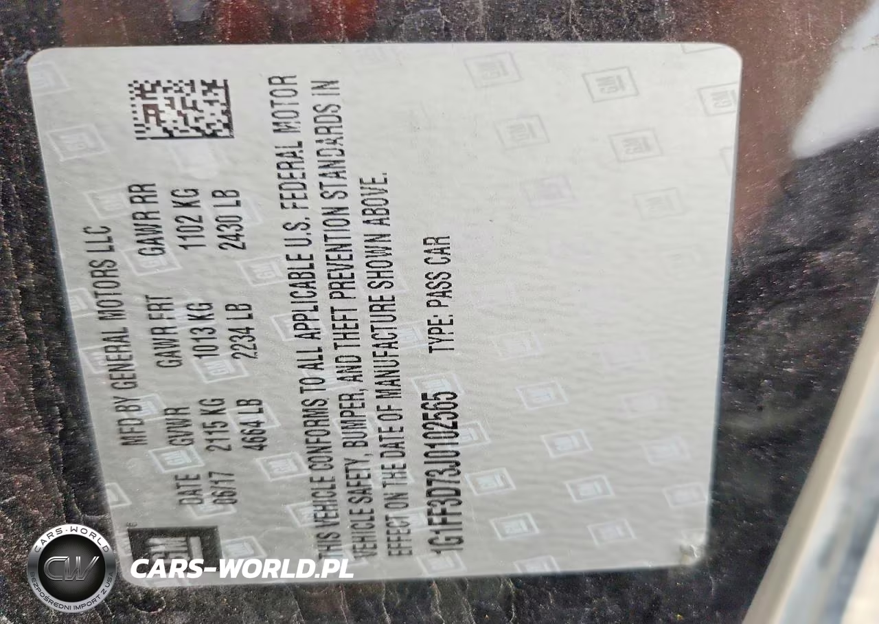 2018 Chevrolet Camaro Ss VIN:1G1FF3D73J0102565 - 12