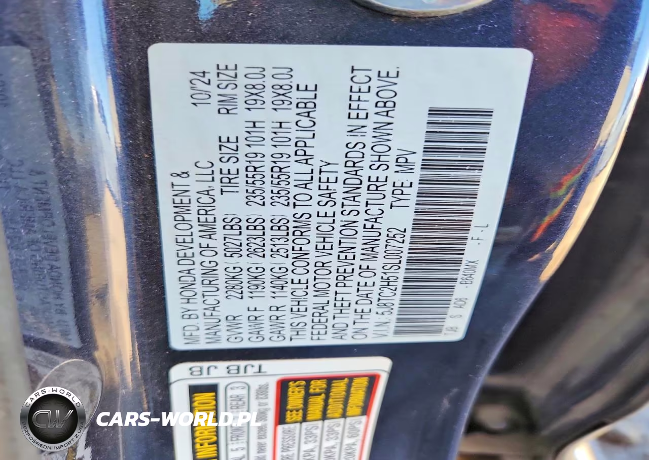 2025 Acura Rdx Technology VIN:5J8TC2H51SL007252 - 12