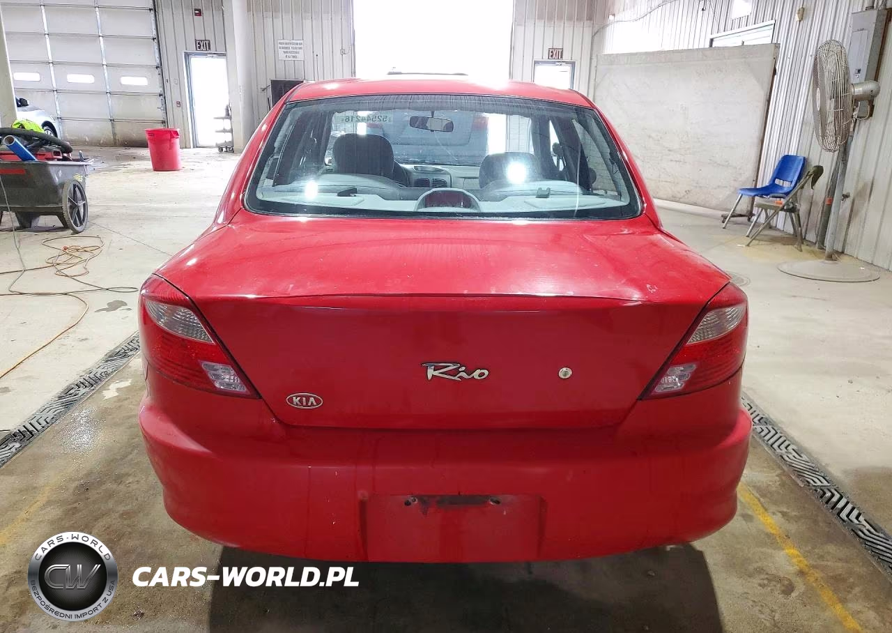 2002 Kia Rio Base VIN:KNADC123126175702 - 6
