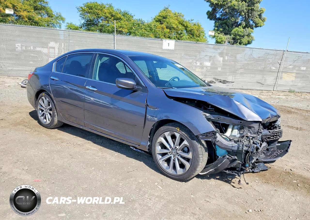 2014 Honda Accord Sport VIN:1HGCR2F59EA045474 - 4