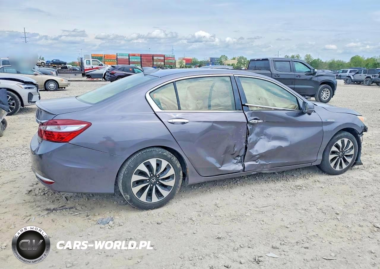 2017 Honda Accord Hybrid Exl VIN:JHMCR6F51HC012482 - 3