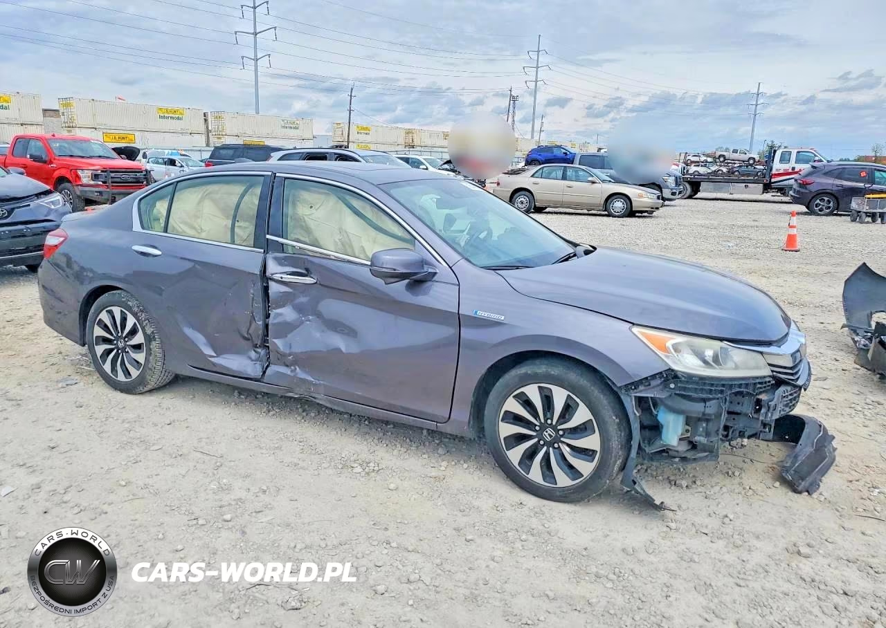 2017 Honda Accord Hybrid Exl VIN:JHMCR6F51HC012482 - 4