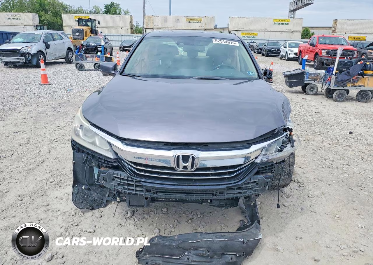 2017 Honda Accord Hybrid Exl VIN:JHMCR6F51HC012482 - 5