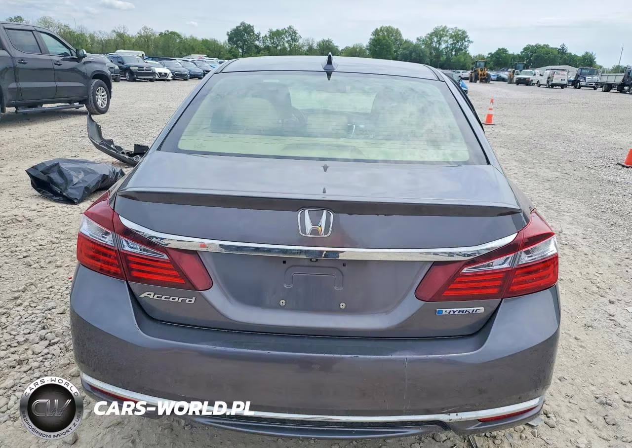 2017 Honda Accord Hybrid Exl VIN:JHMCR6F51HC012482 - 6
