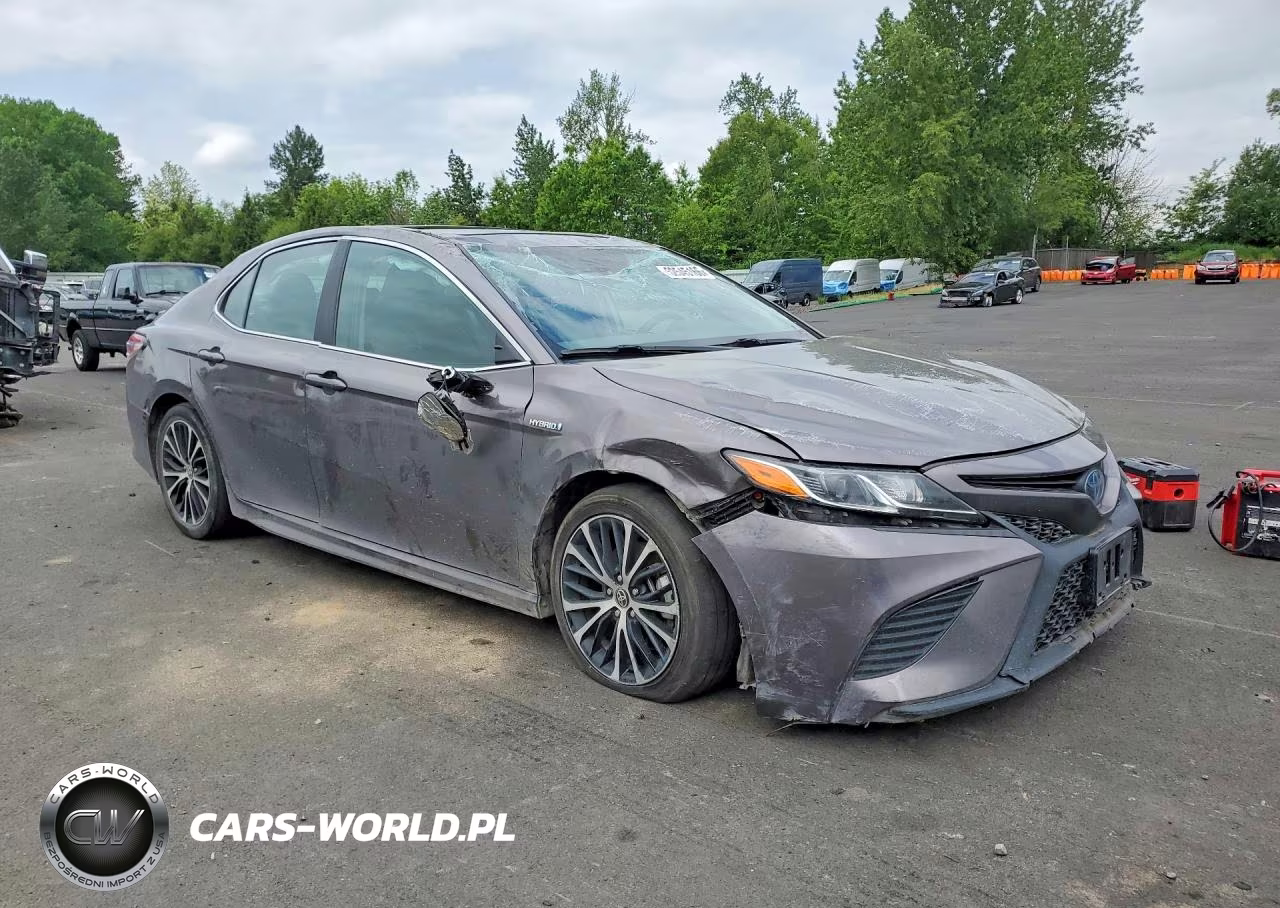 2020 Toyota Camry Hybrid Se VIN:4T1J31AK4LU534368 - 4