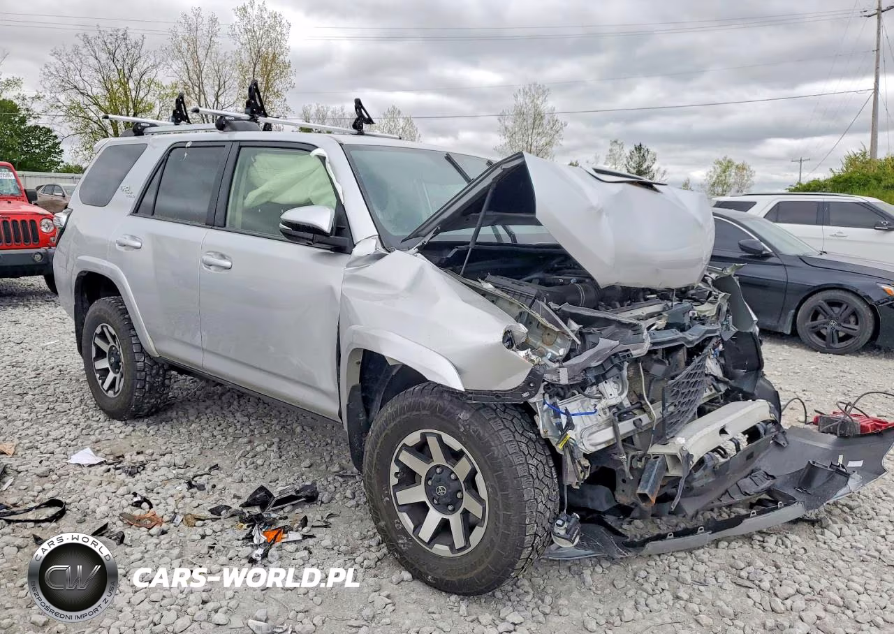 2017 Toyota 4Runner Trd Off-Road Premium VIN:JTEBU5JR7H5424888 - 4