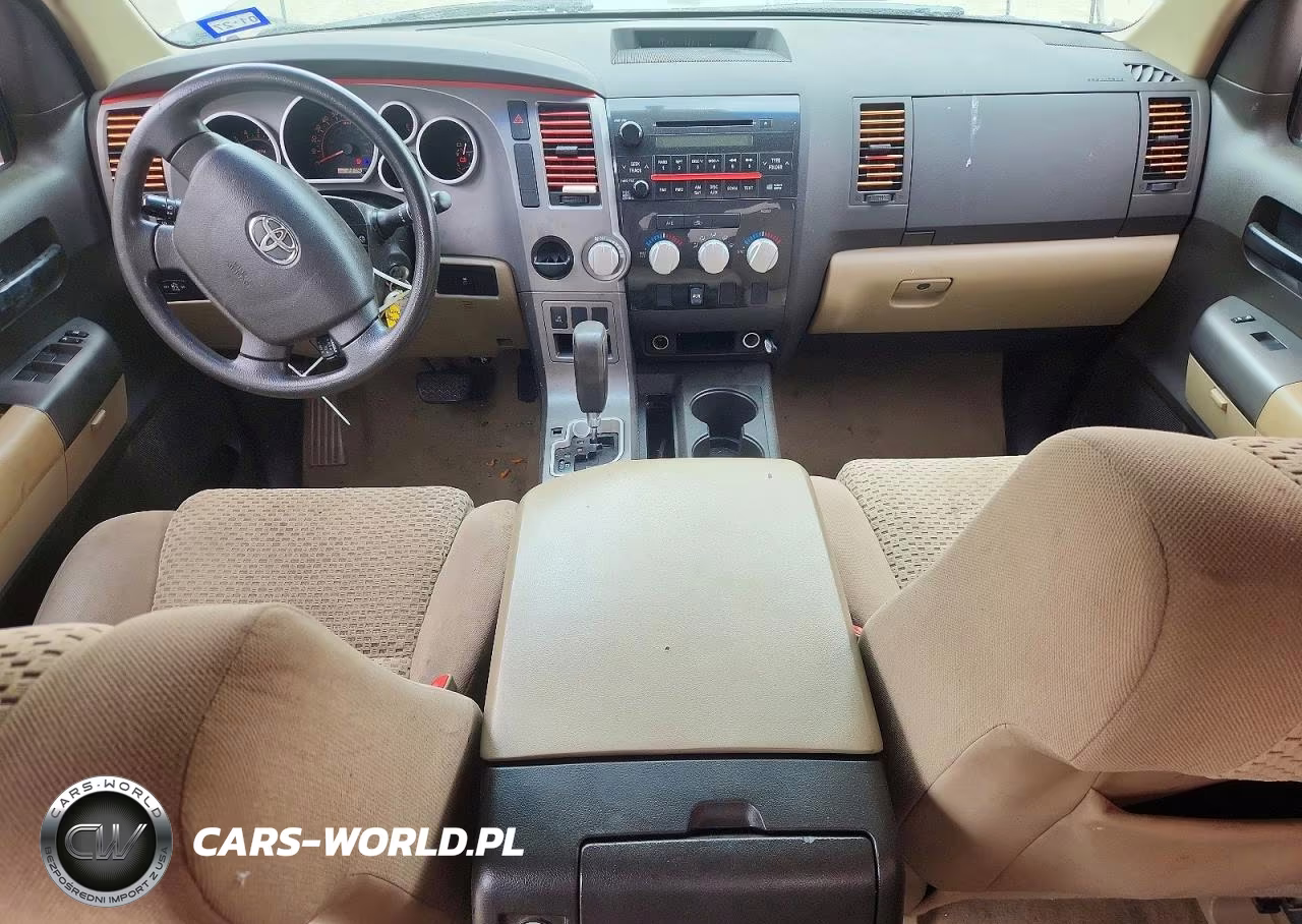 2010 Toyota Tundra Double Cab Sr5 VIN:5TFRY5F1XAX082972 - 8