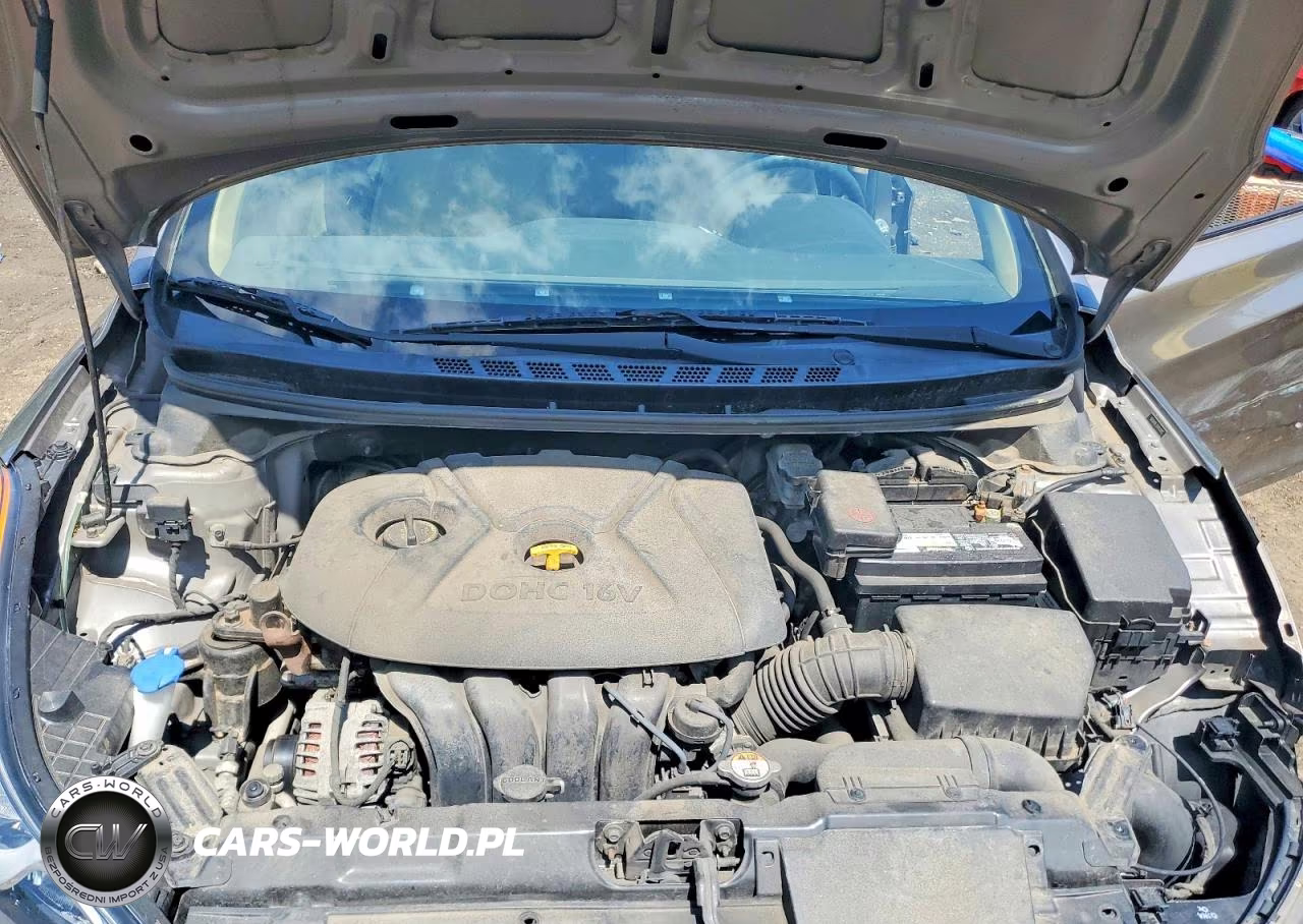 2013 Hyundai Elantra Gls VIN:5NPDH4AE2DH242485 - 11
