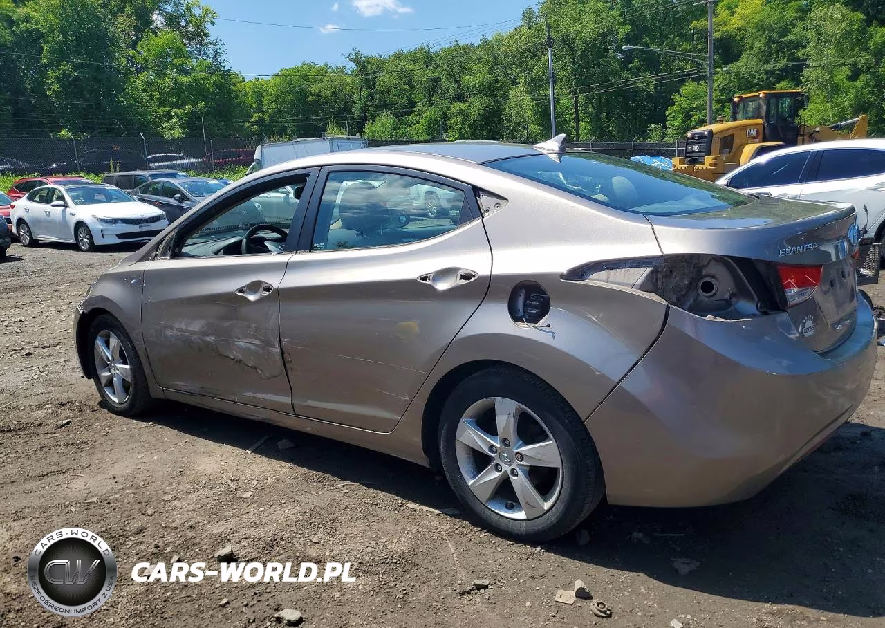 2013 Hyundai Elantra Gls VIN:5NPDH4AE2DH242485 - 2