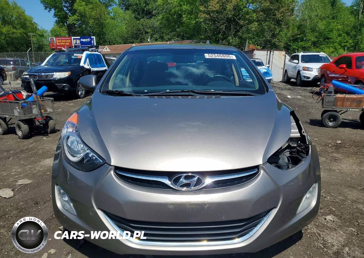 2013 Hyundai Elantra Gls VIN:5NPDH4AE2DH242485 - 5