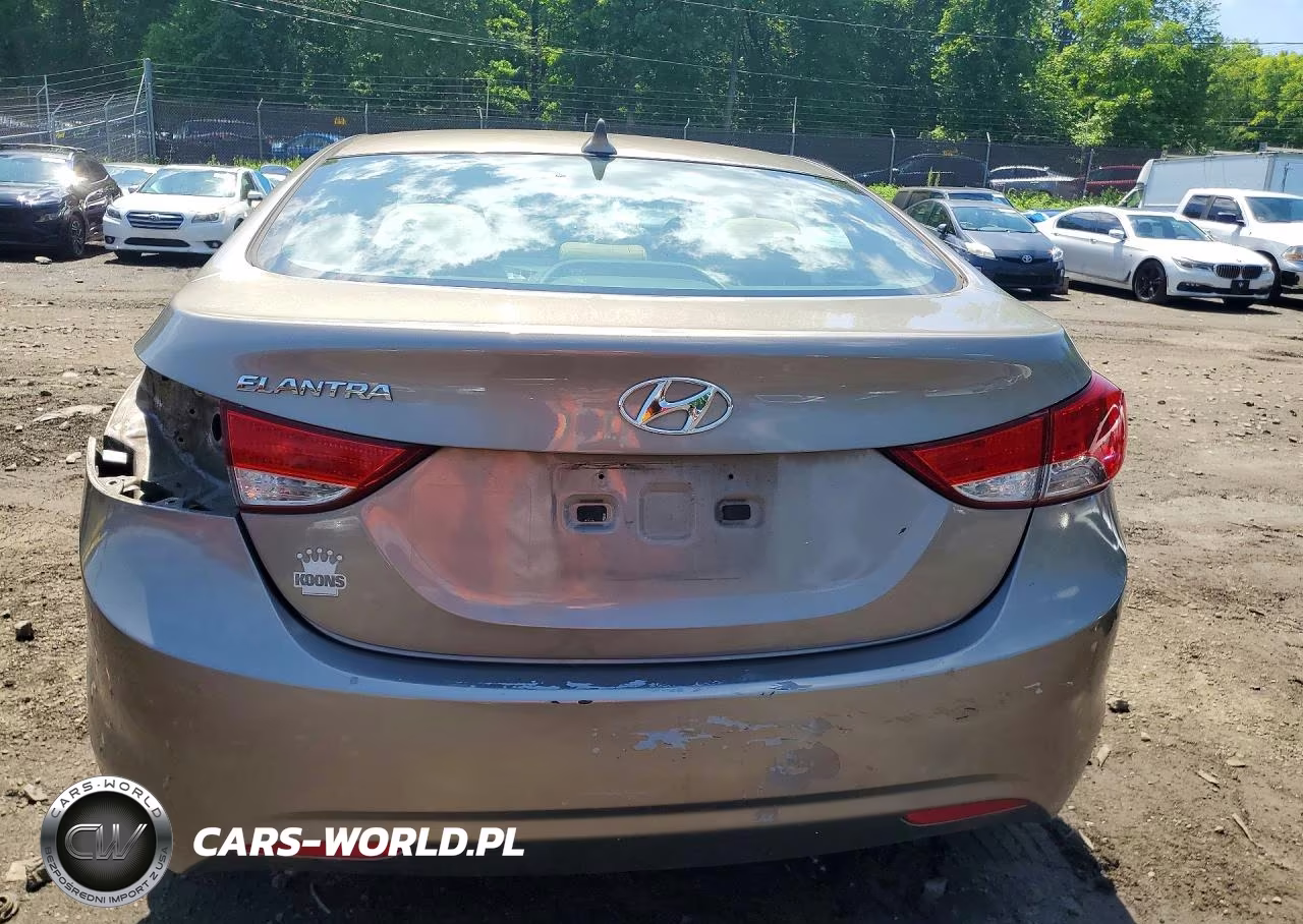 2013 Hyundai Elantra Gls VIN:5NPDH4AE2DH242485 - 6