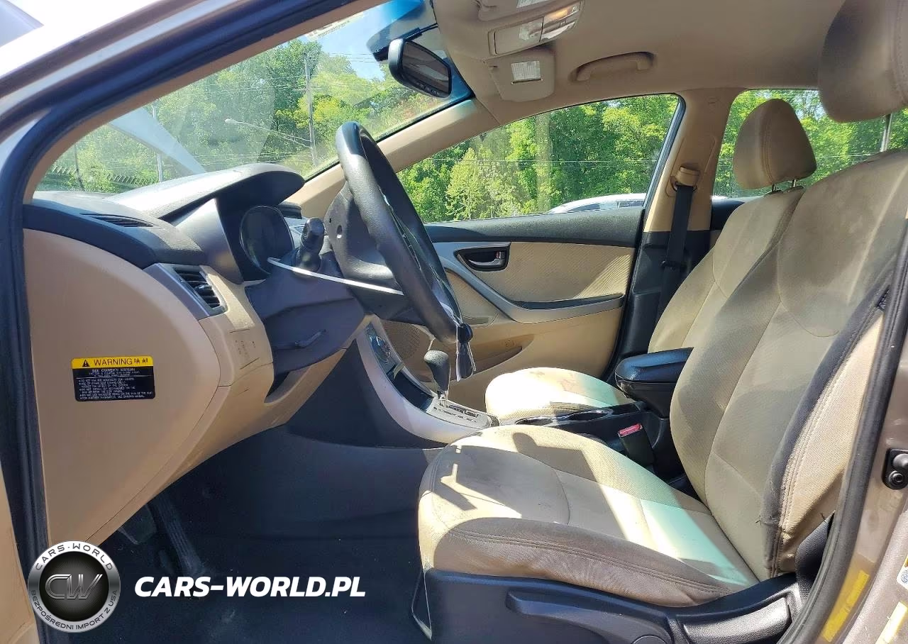 2013 Hyundai Elantra Gls VIN:5NPDH4AE2DH242485 - 7