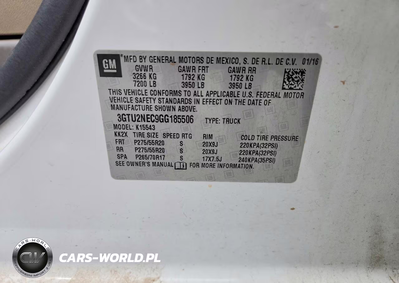 2016 GMC Sierra K1500 Slt VIN:3GTU2NEC9GG185506 - 12