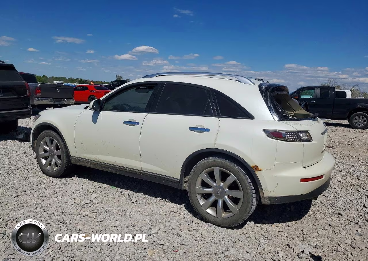 2005 Infiniti Fx35 Base VIN:JNRAS08W55X210664 - 2