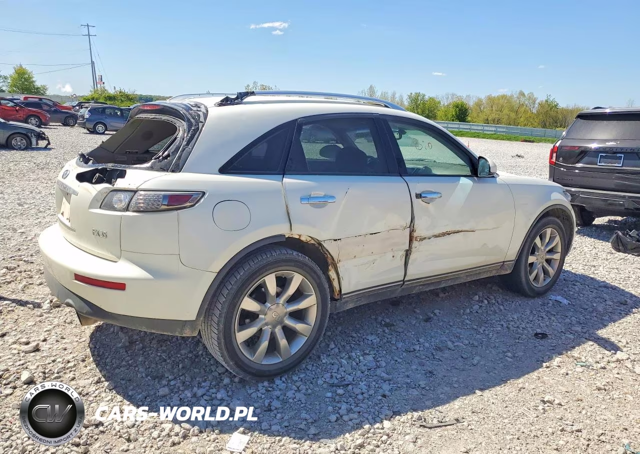 2005 Infiniti Fx35 Base VIN:JNRAS08W55X210664 - 3